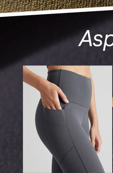 Asphalt. Shop the 7/8 Pocket Legging