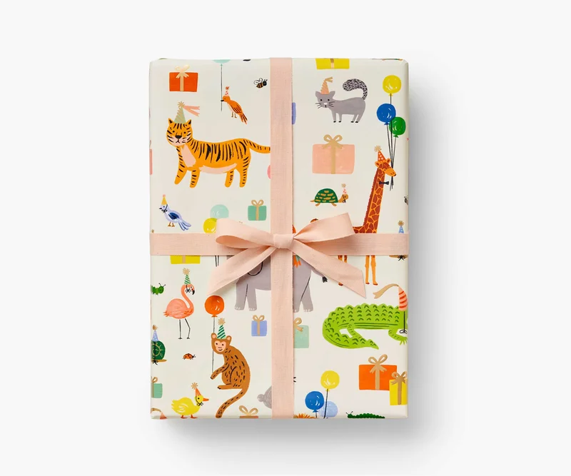 Image of Wrapping Roll - Party Animals