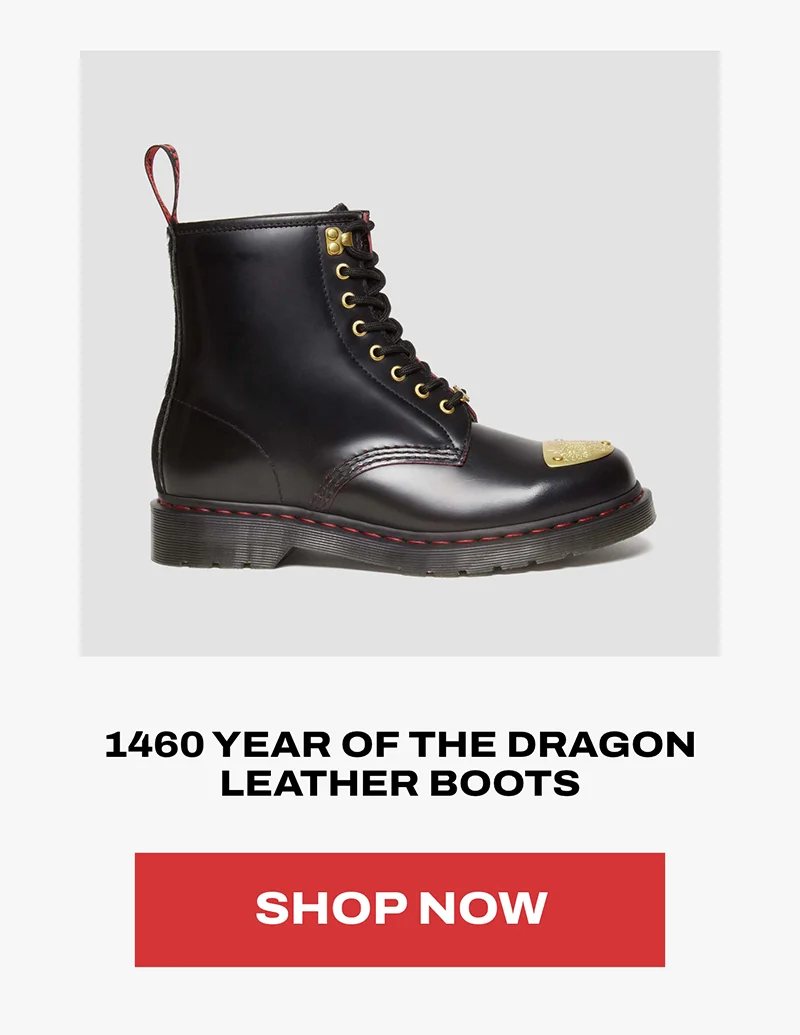 1460 Year of the Dragon Leather Boots