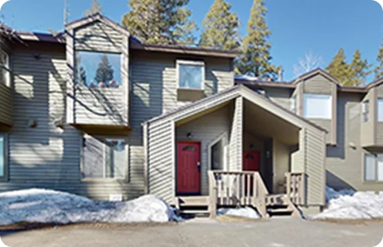 Settle into a private home rental with rustic charm and alpine scenery in Mammoth Lakes, California.