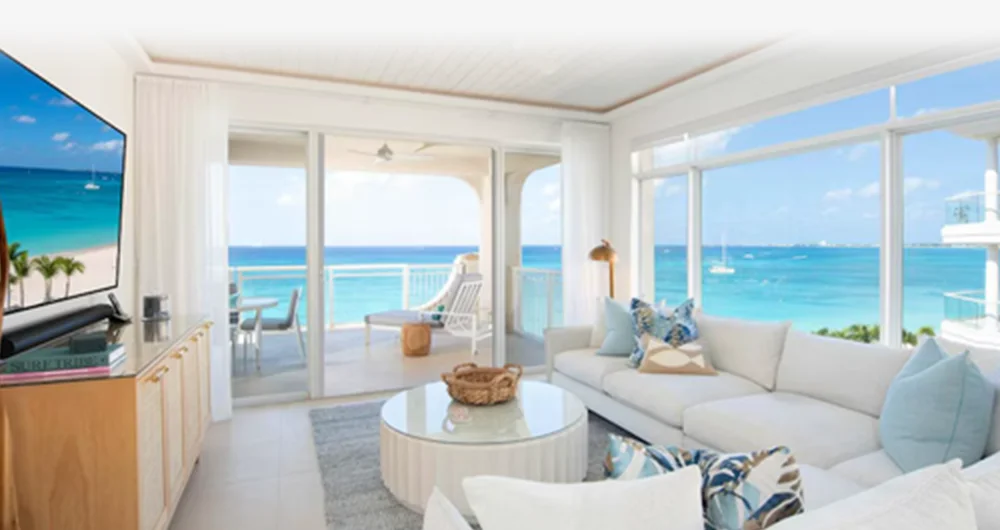 Trade snow for sand and bask in endless ocean views from a private villa.