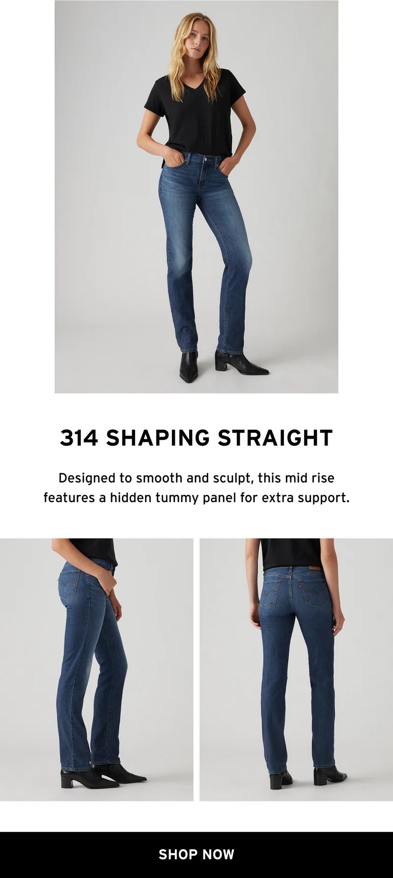 314 SHAPING STRAIGHT