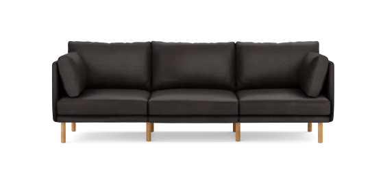 Field Leather 3-Piece Sofa