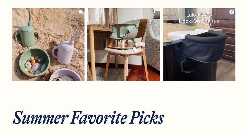 “Staying open to flexibility, involving little ones in the day-to-day, and asking for help when needed can make all the difference—especially in summer.” Summer Favorites