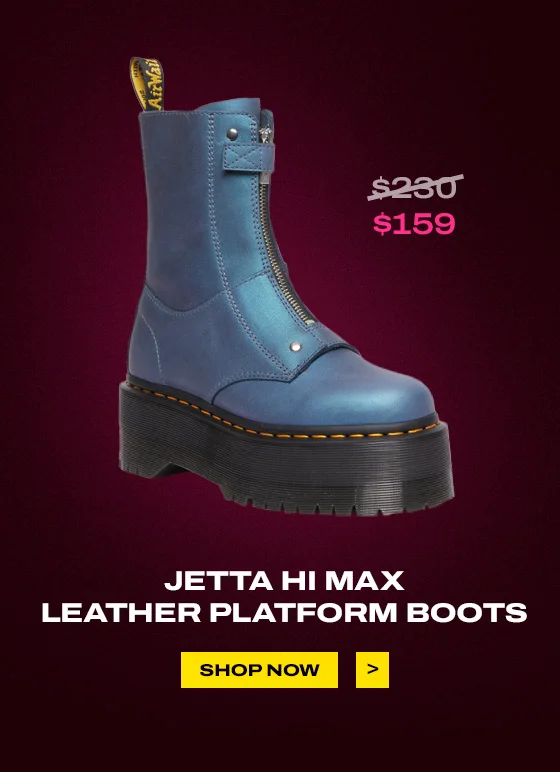 JETTA HI MAX LEATHER PLATFORM BOOTS