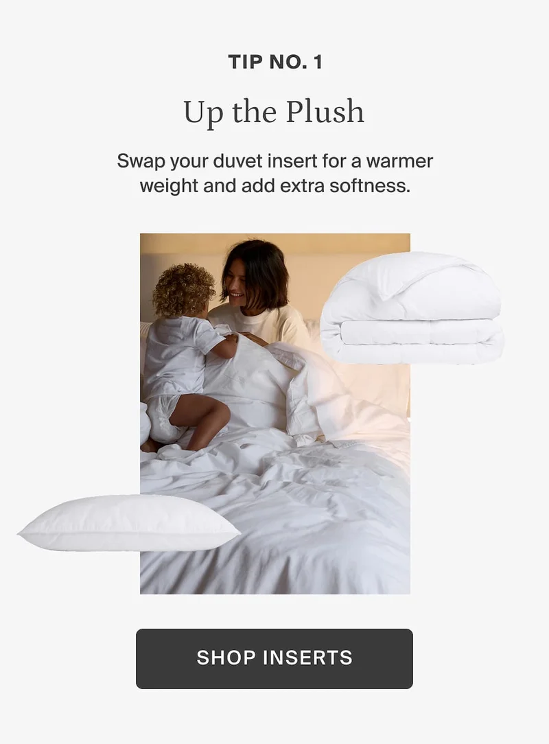 Up the plush. Shop inserts.