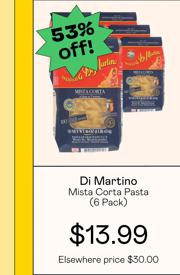 Mista Corta Pasta (6 Pack)