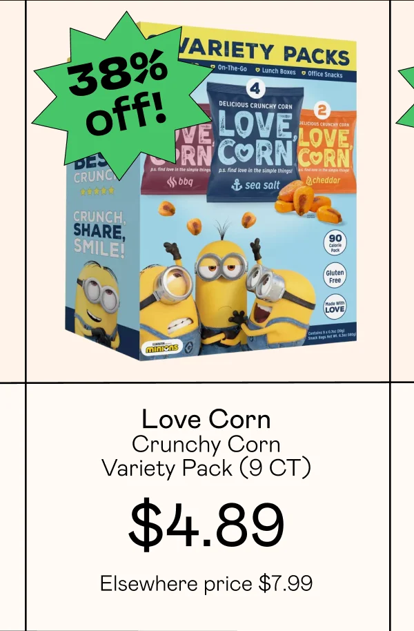 Crunchy Corn Variety Pack (9 CT)