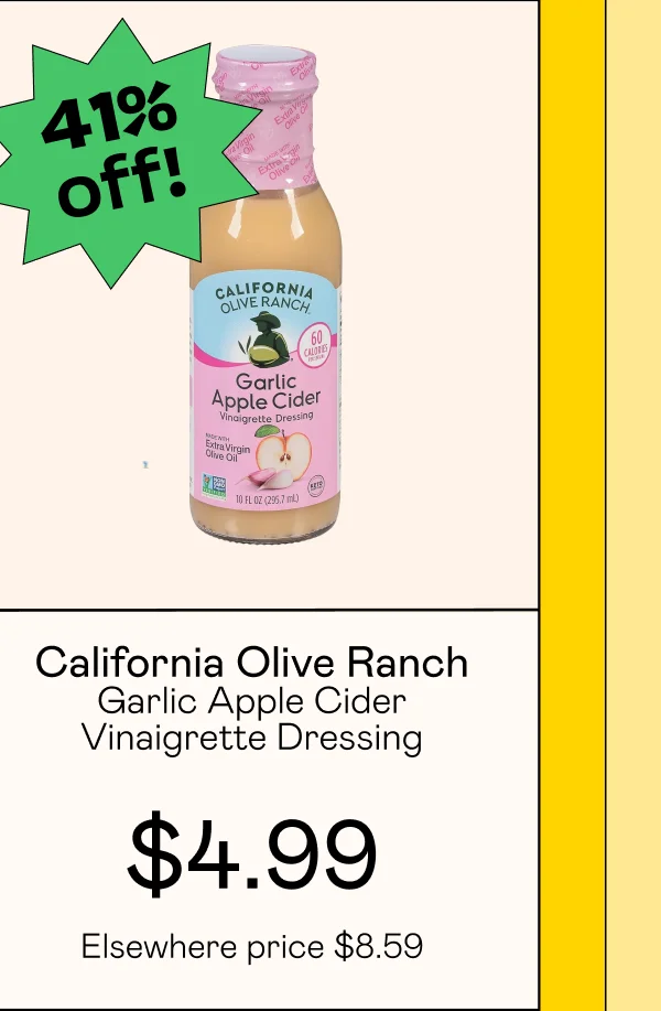 Garlic Apple Cider Vinaigrette Dressing