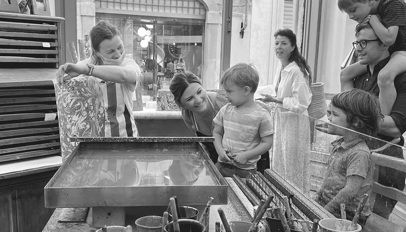 Image is of Anna Bond and her Family