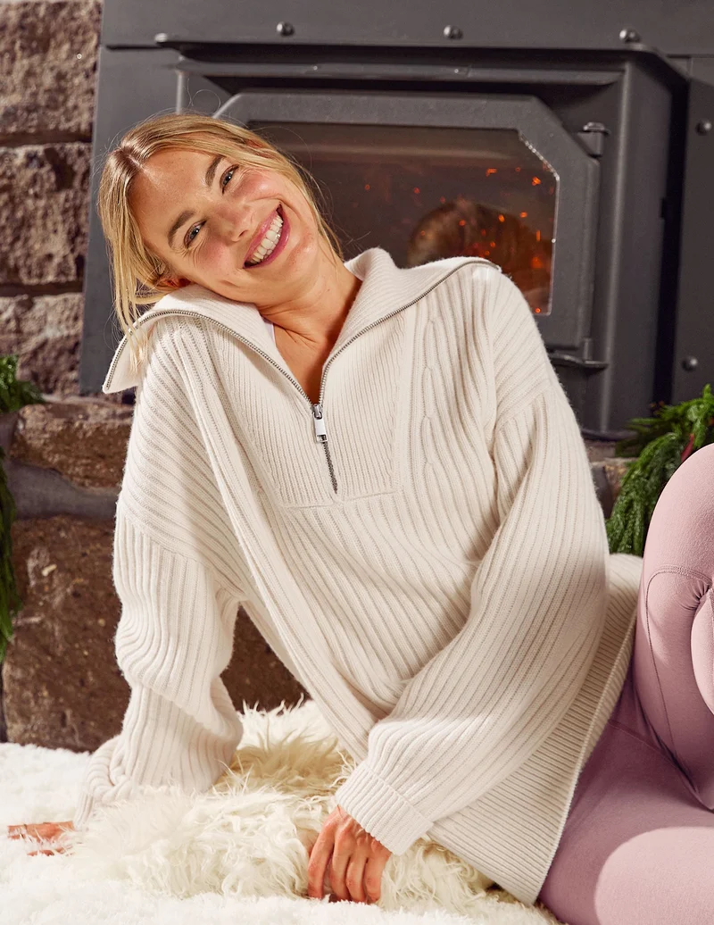 Image of Sweater Weather Collared Pullover