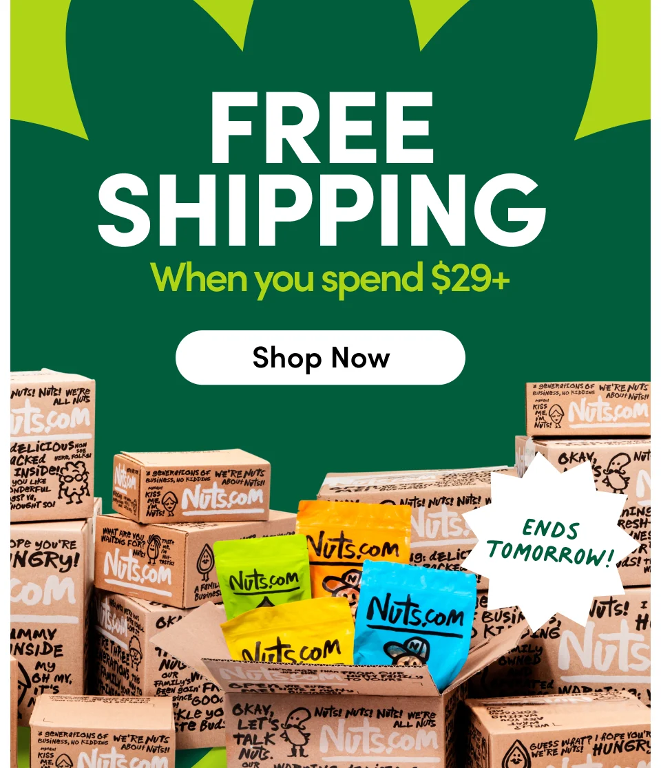 Free Shipping when you spend $29+ orders and $5 OFF on $79+ Orders; Shop Now