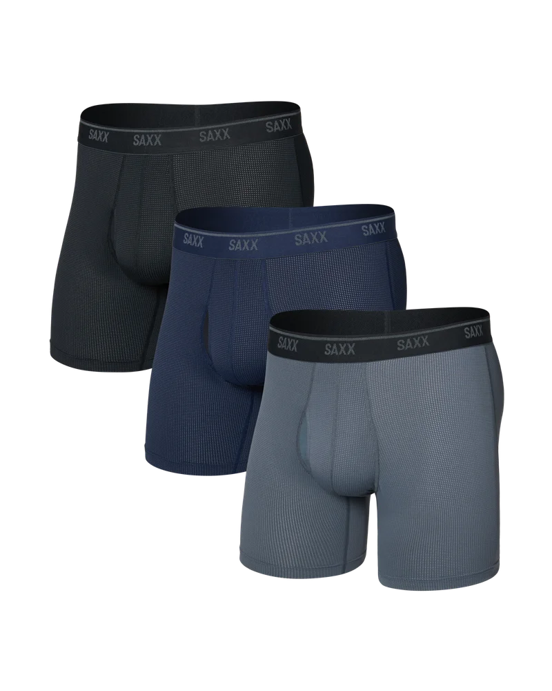 Quest Quick-Dry Mesh (3 Pack)