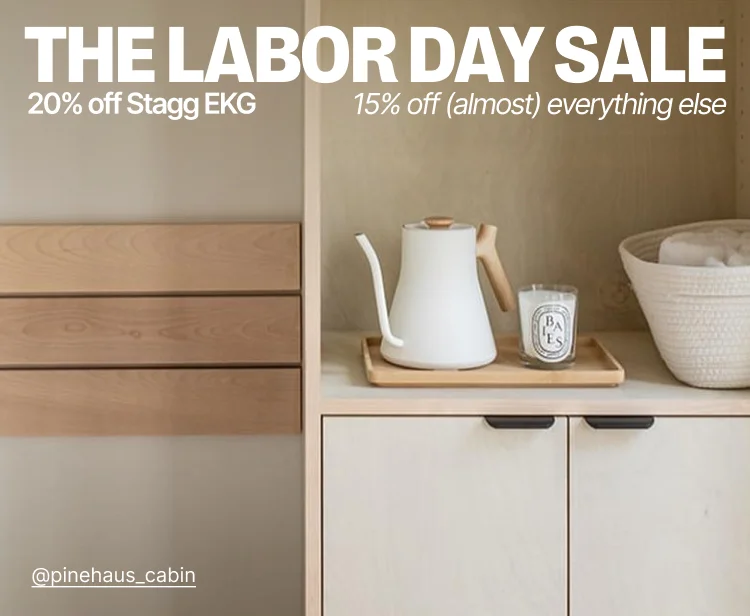 The Labor Day Sale - Up to 2o% off