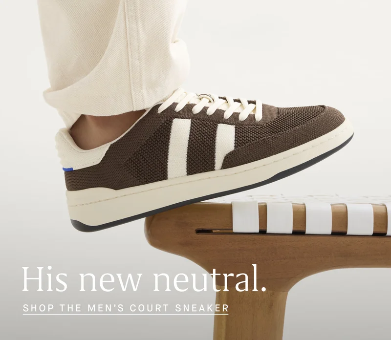 His new neutral. SHOP THE MEN'S COURT SNEAKER