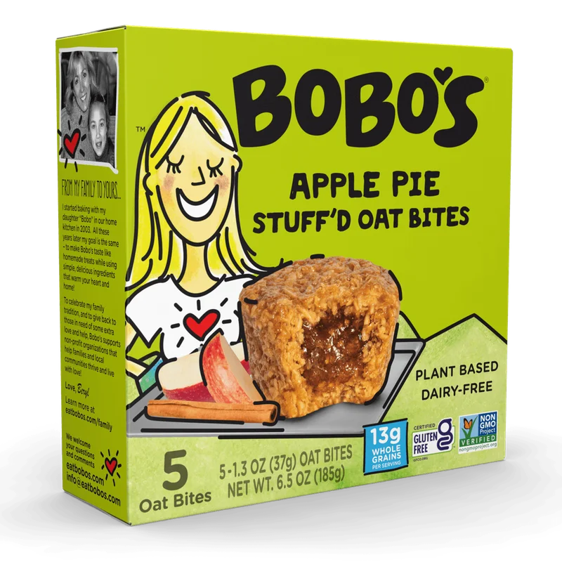 Stuff'd Oat Bites, Apple Pie Filled, 1.3 Oz (5 Ct)