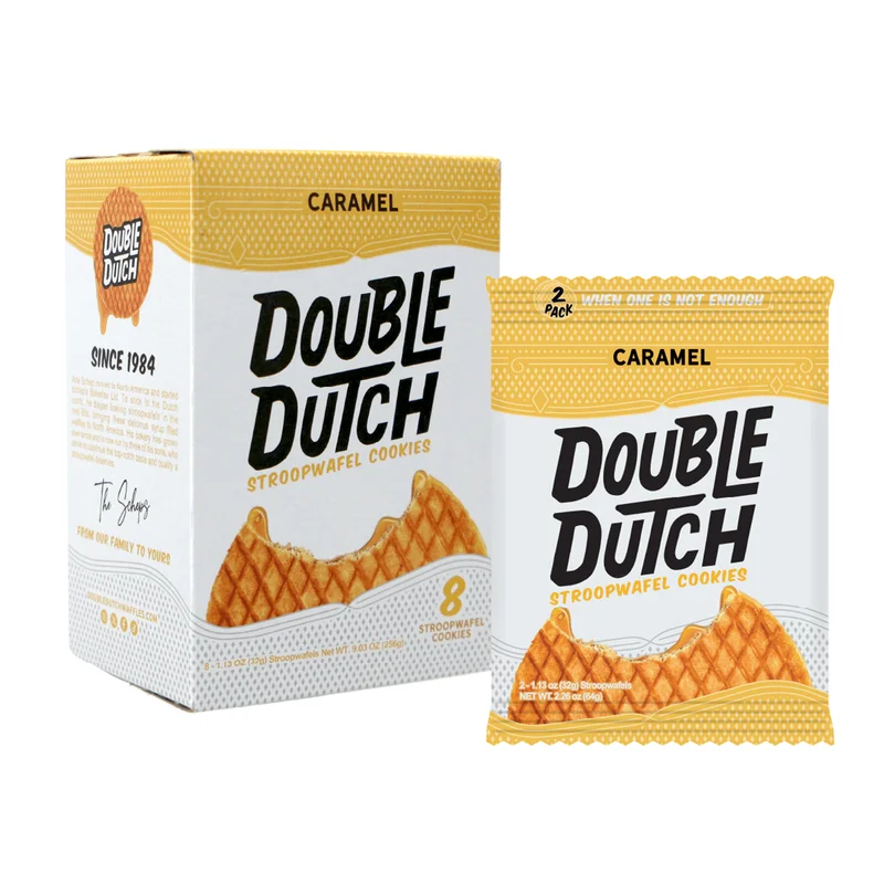 Stroopwafel, Caramel, 8 Ct
