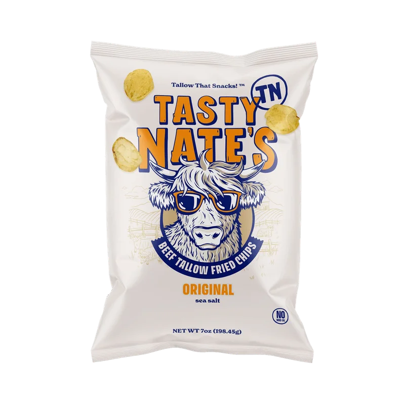 Beef Tallow Fried Chips, Sea Salt Original, 7 Oz