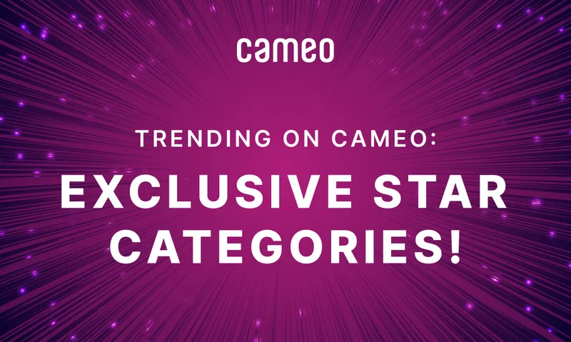 Trending on Cameo