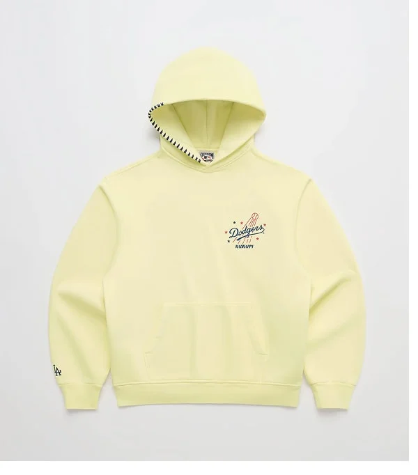 Dodgers Stars Fleece Hoodie - Lemon Grove