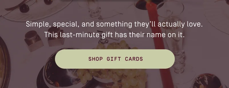 Shop gift cards