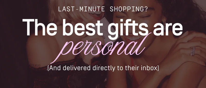 The best gifts are personal
