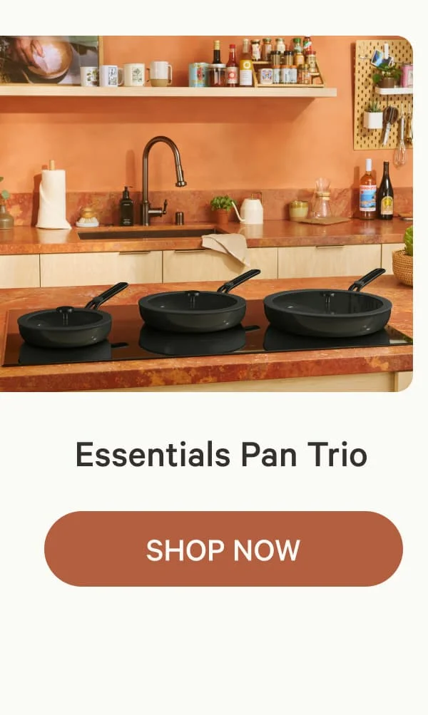 Essentials Pan Trio | Shop Now