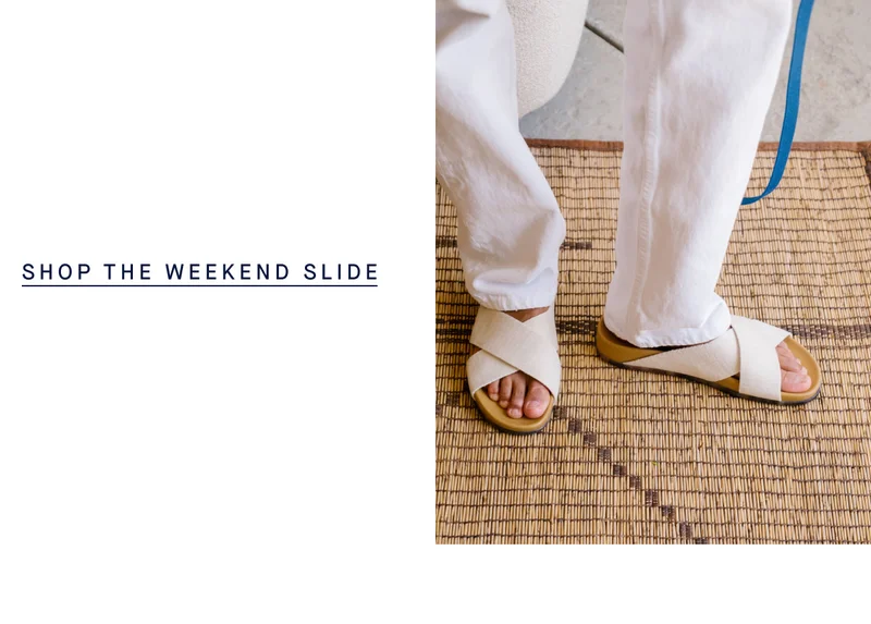 SHOP THE WEEKEND SLIDE
