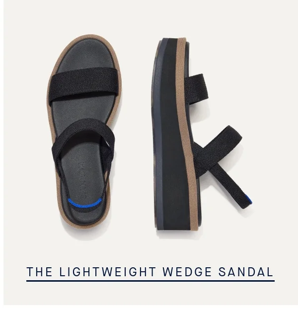 THE LIGHTWEIGHT WEDGE SANDAL
