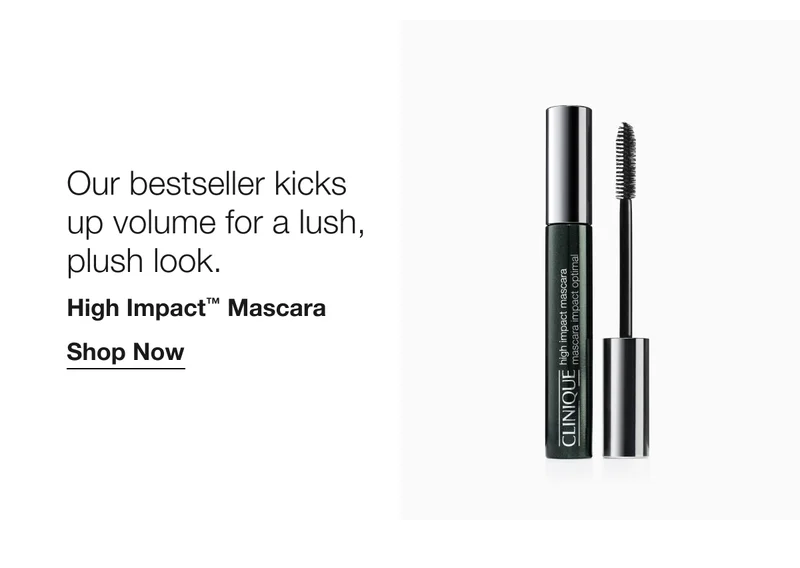 Our bestseller kicks up volume for a lush, plush look.  | High Impact™ Mascara | Shop Now