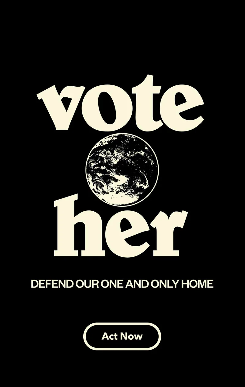 Defend our one and only home. Act Now