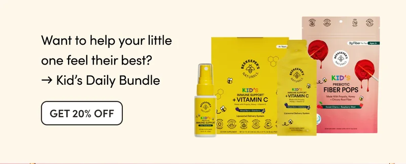 Want to help your little one feel their best? → Kid’s Daily Bundle