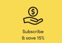 Subscribe and save 15%