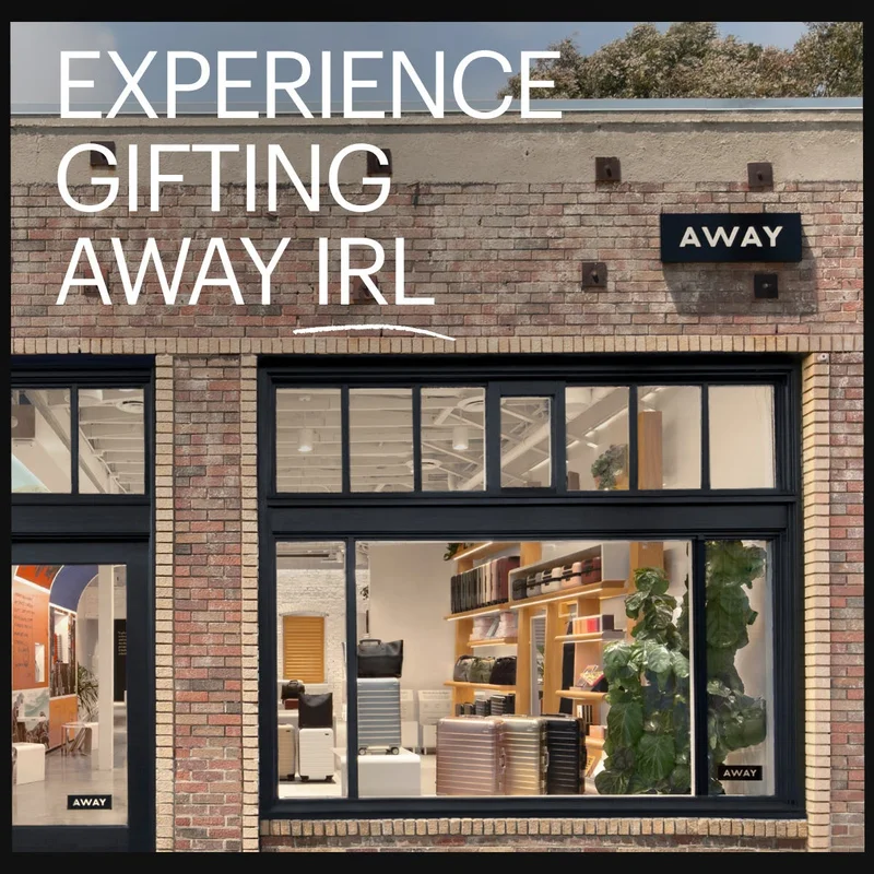 Experience gifting Away IRL