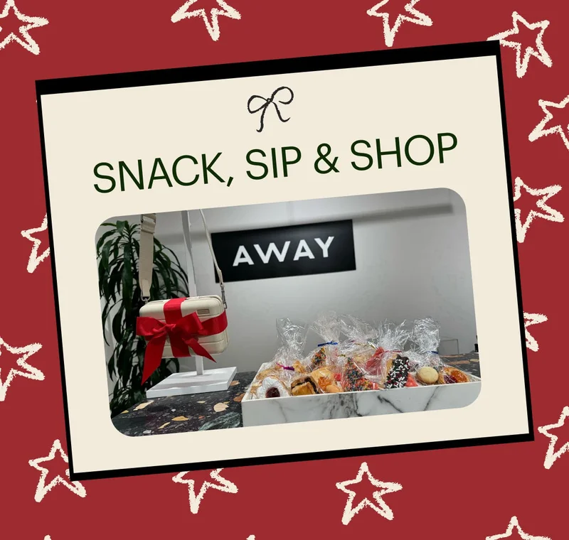 Snack, Sip & Shop