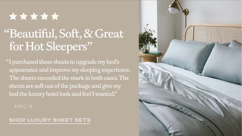 Shop luxury sheet sets!