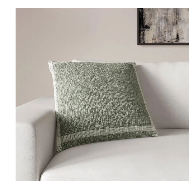 Mabel Rambo Green Pillow