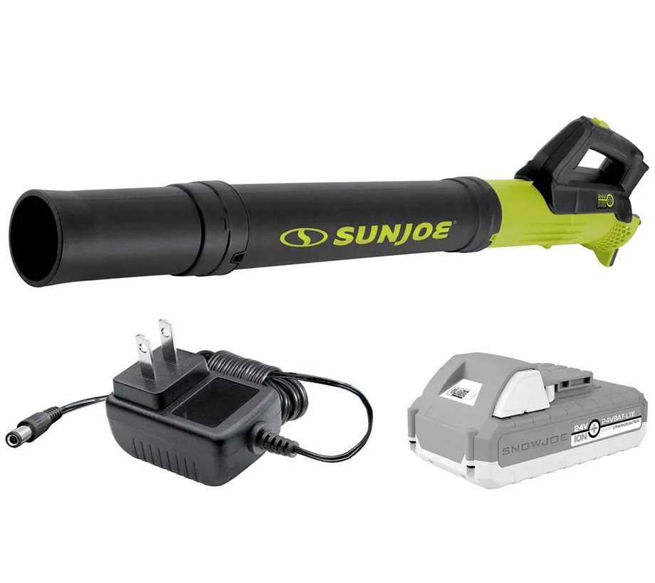 Sun Joe 24V Cordless Air Turbine Jet Blower with Battery