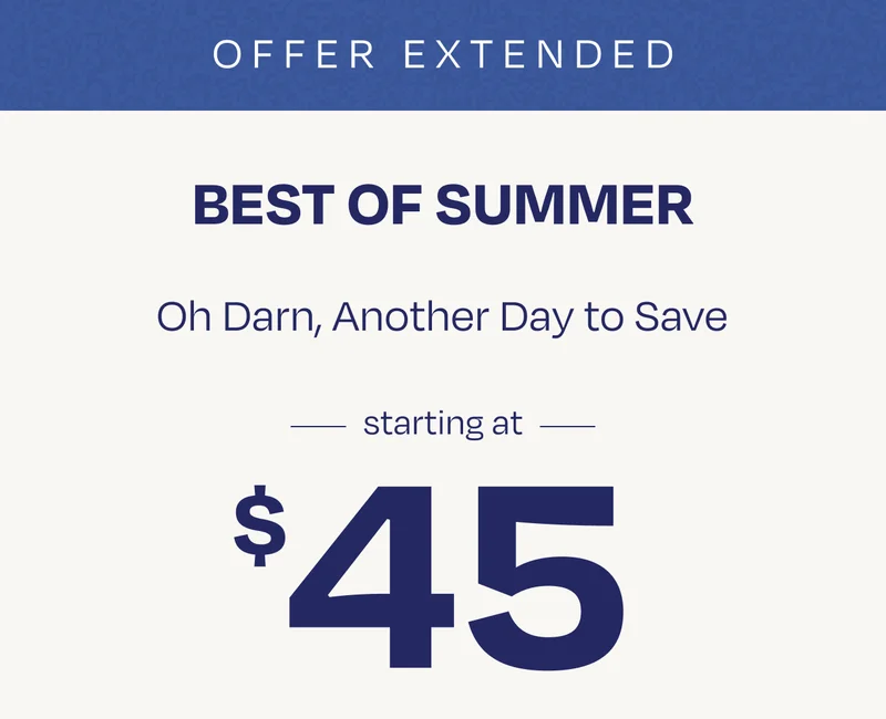 Best of Summer Starting at $45