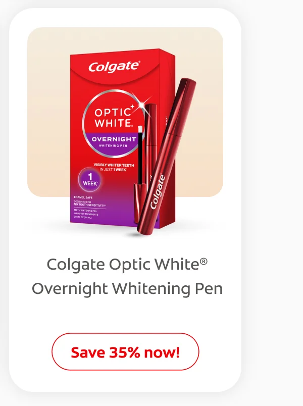 Colgate Optic White® Overnight Whitening Pen