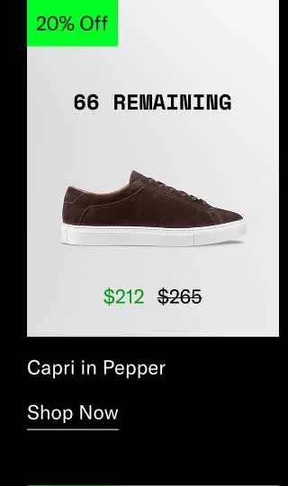 Capri in Pepper. Shop Now