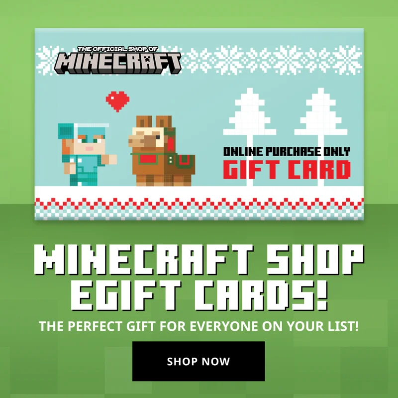 Minecraft Shop eGift Cards!