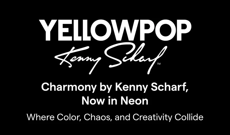 Charmony by Kenny Scharf—Now in Neon