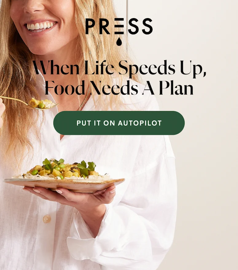 When life speeds up, food needs a plan.