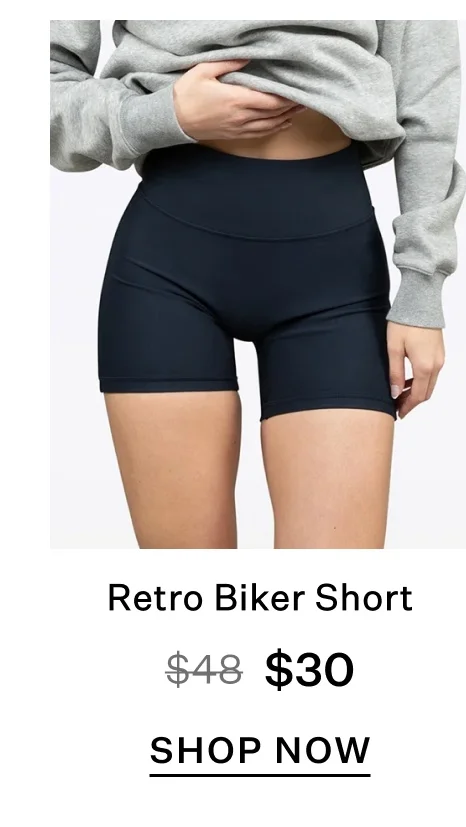 Retro Biker Short