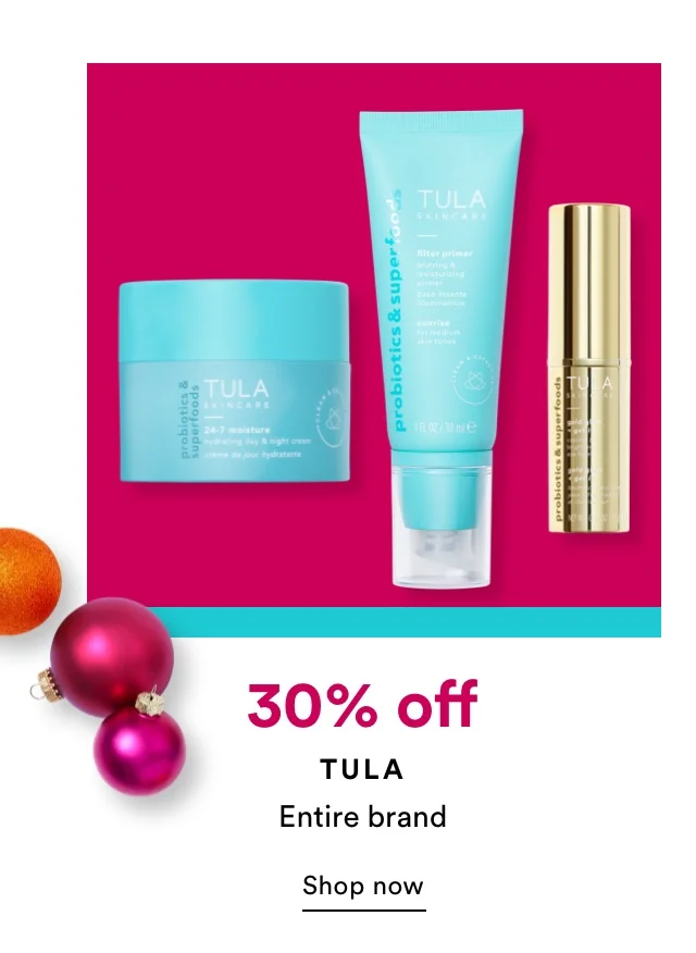 30% off Tula