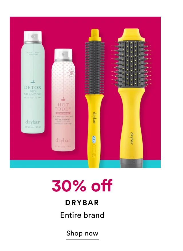 30% off Drybar
