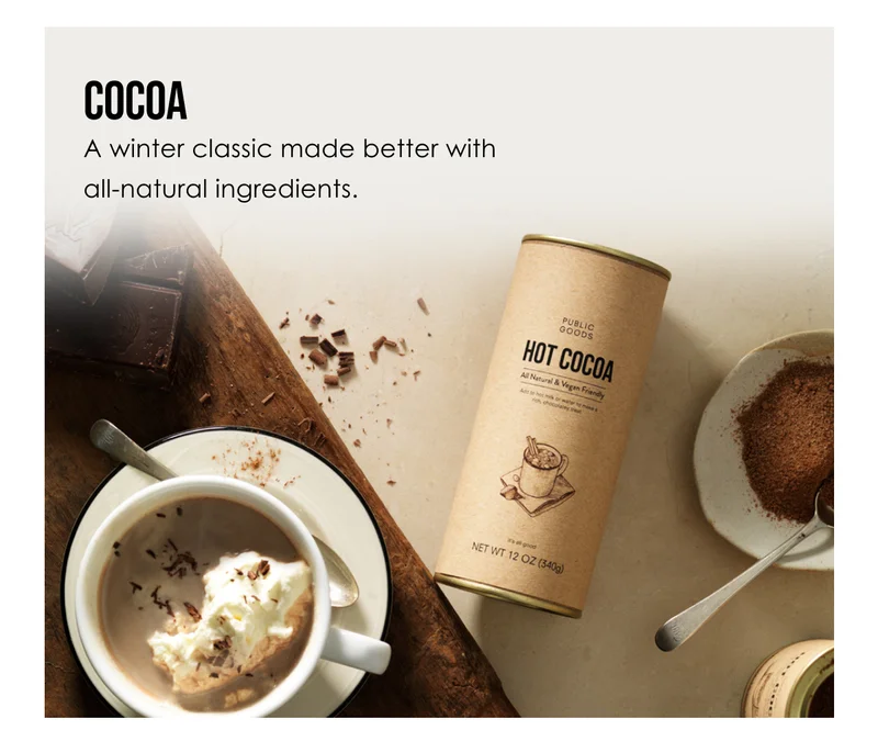 COCOA + MARSHMALLOWS