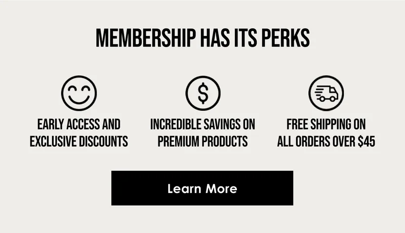 MEMBERSHIP HAS ITS PERKS