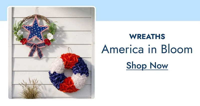 Shop America in Bloom-Wreaths